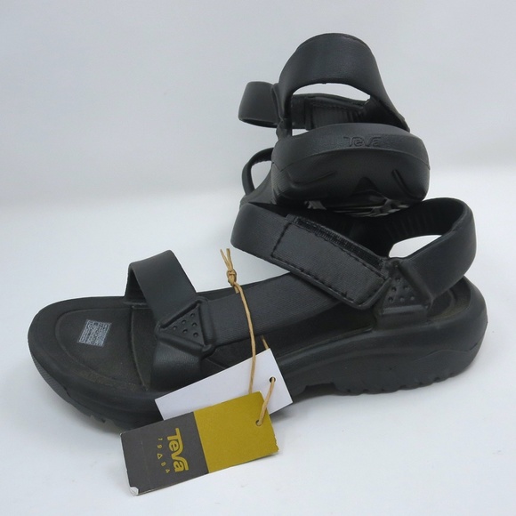 NEW Teva Men’s Size 7 HURRICANE DRIFT Water Sandals Black Straps Outdoors - Picture 1 of 7
